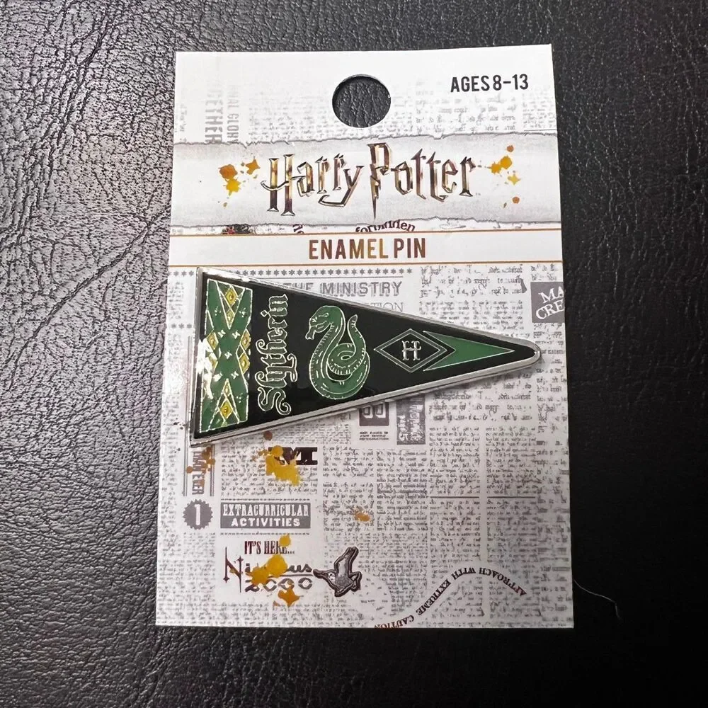 Harry Potter Slytherin Enamel Pin Loungefly Ages 8-13